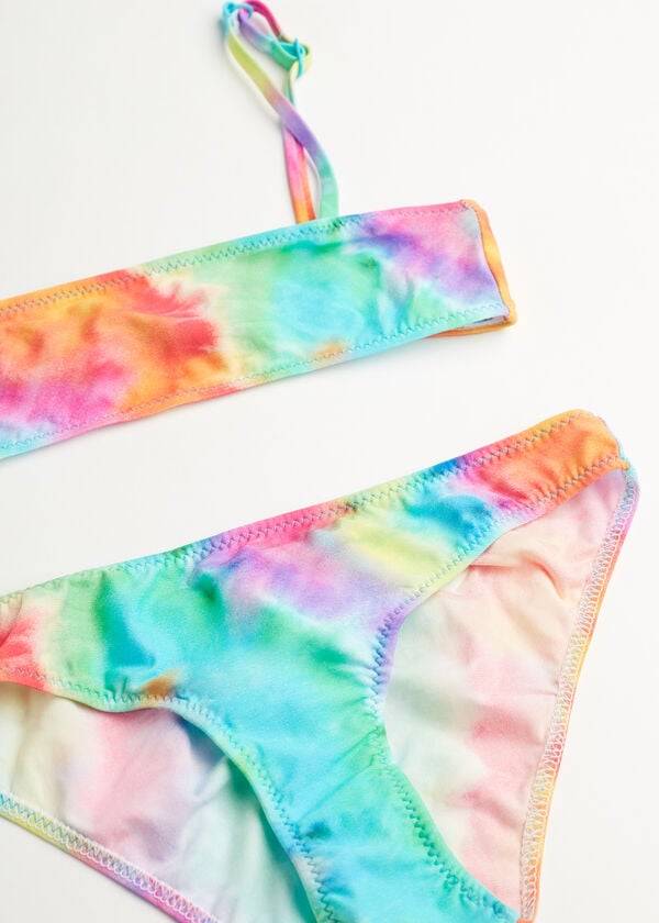 dětské dvoudílné plavky calzedonia orlando vícebarevné