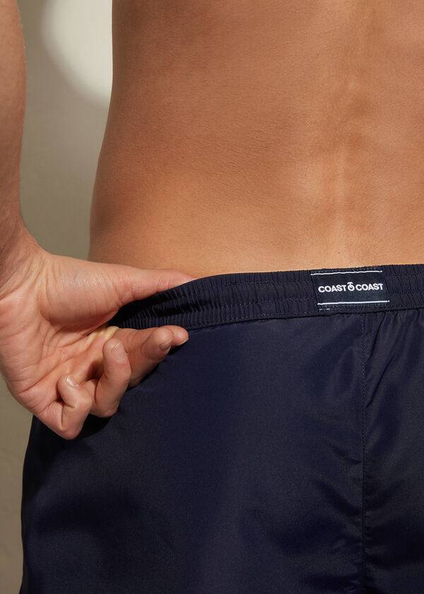 pánské plavecké šortky calzedonia formentera eco modré