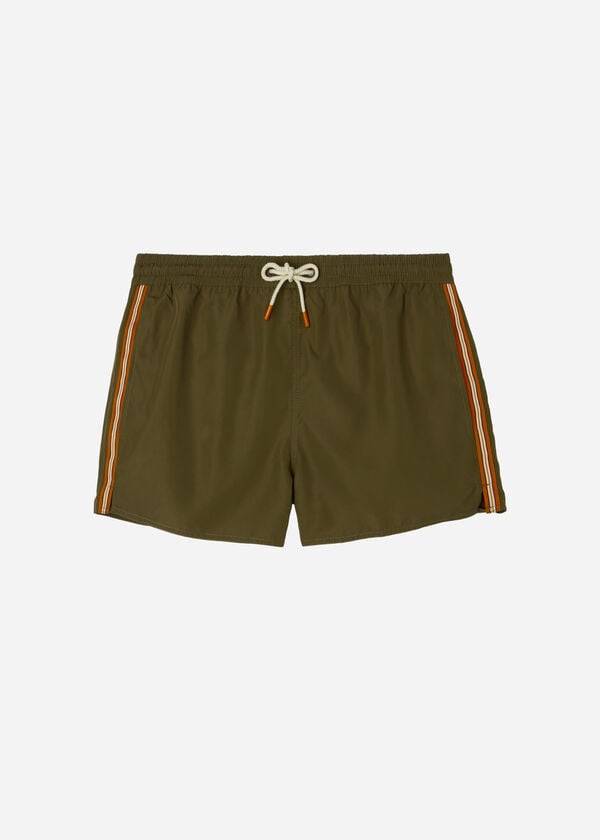 zelené pánské ekologické plavecké šortky calzedonia ibiza