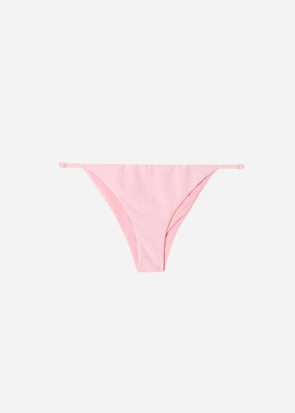 dámské nastavitelné spodní díly bikin calzedonia beverly hills eco růžové