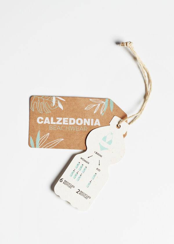dámské bikinové kalhotky v oranžovém provedení calzedonia brazilian string tokyo eco