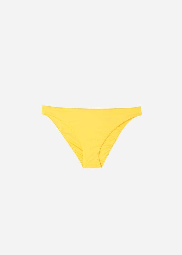 dámské ekologické bikinové kalhotky calzedonia indonesia žluté