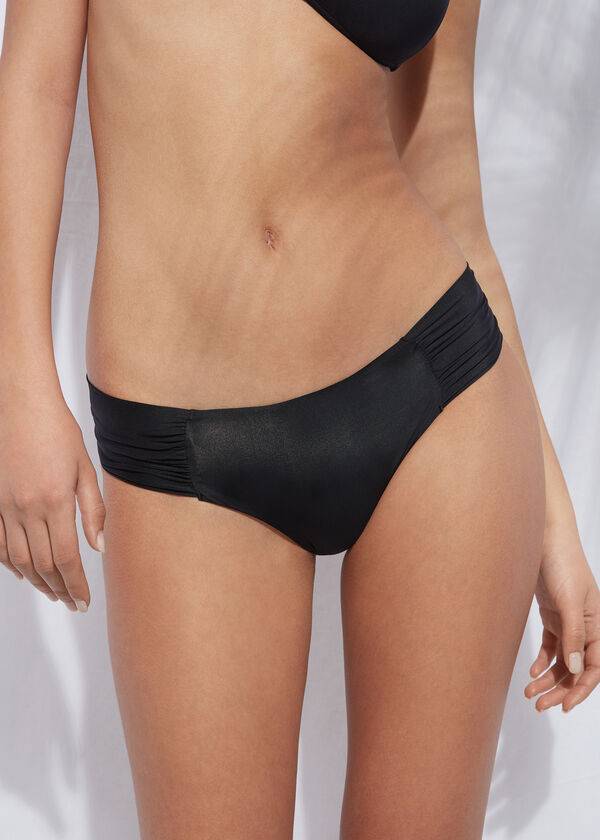 Černé dámské kalhotky calzedonia indonesia eco rosa