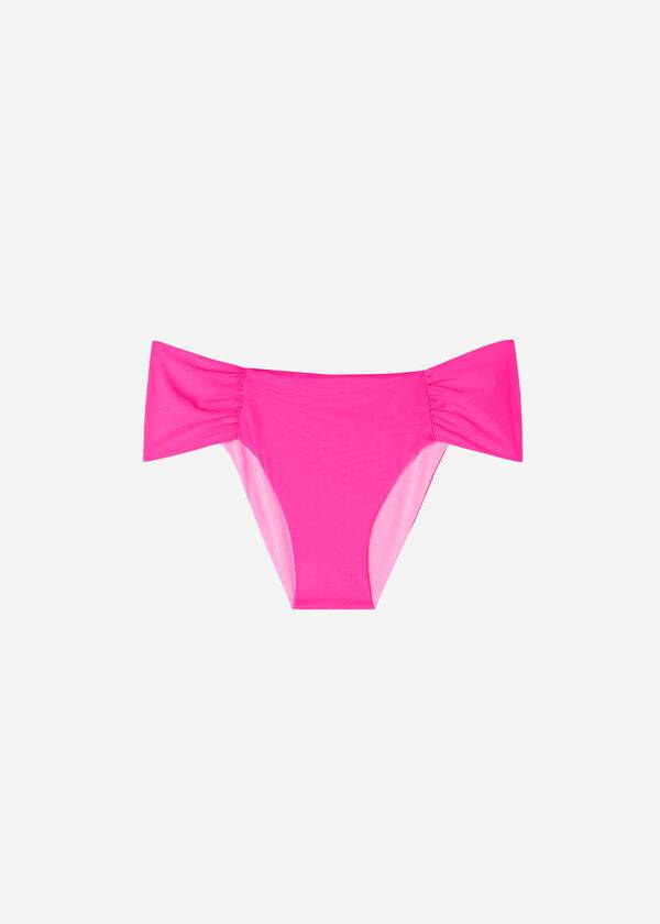 růžové dámské kalhotky do bikin calzedonia indonesia eco rosa