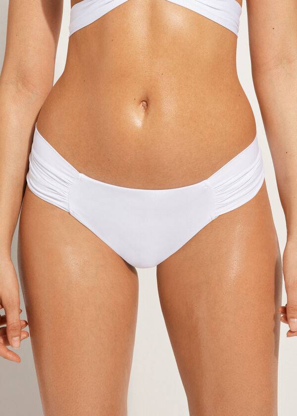 calzedonia indonesia eco rosa dámské spodní díly bikin bílé