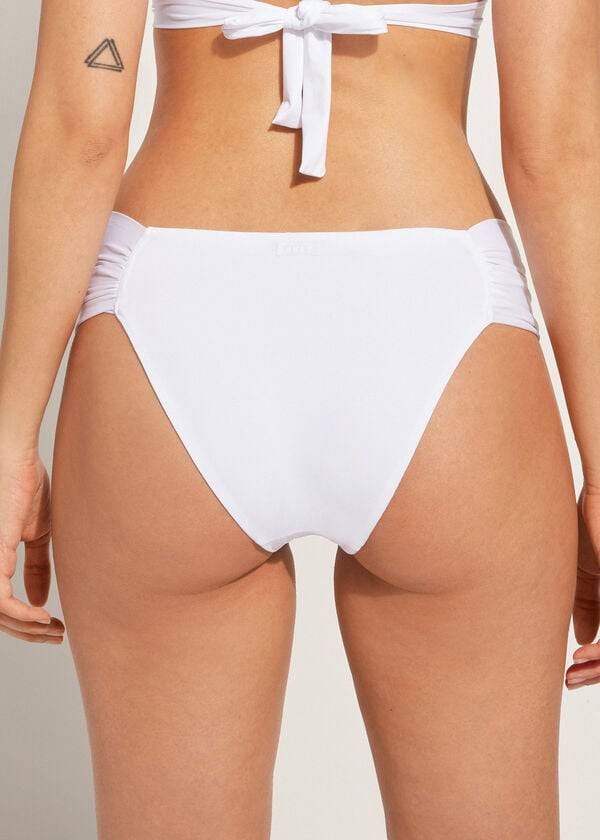 calzedonia indonesia eco rosa dámské spodní díly bikin bílé