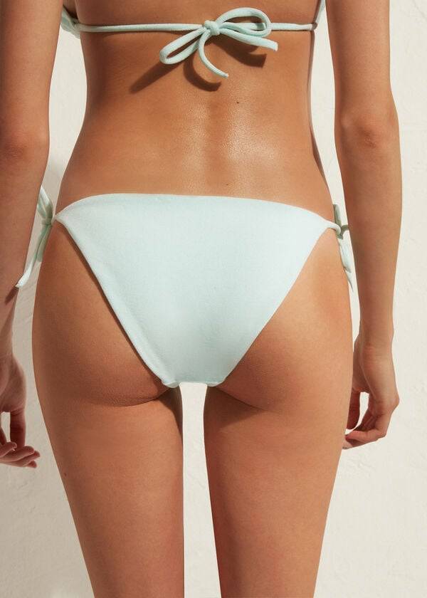 dámské bikinové kalhotky calzedonia string beverly hills eco modré