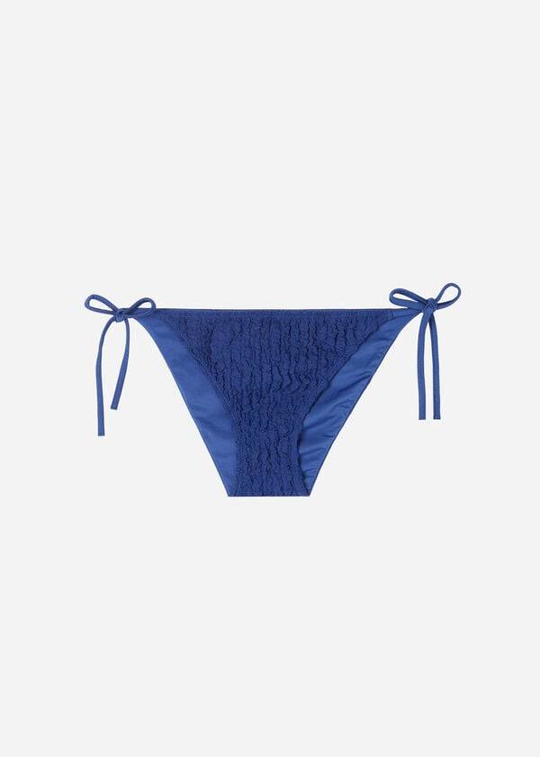 dámské spodní díl bikin calzedonia string marrakech v tmavě modré barvě