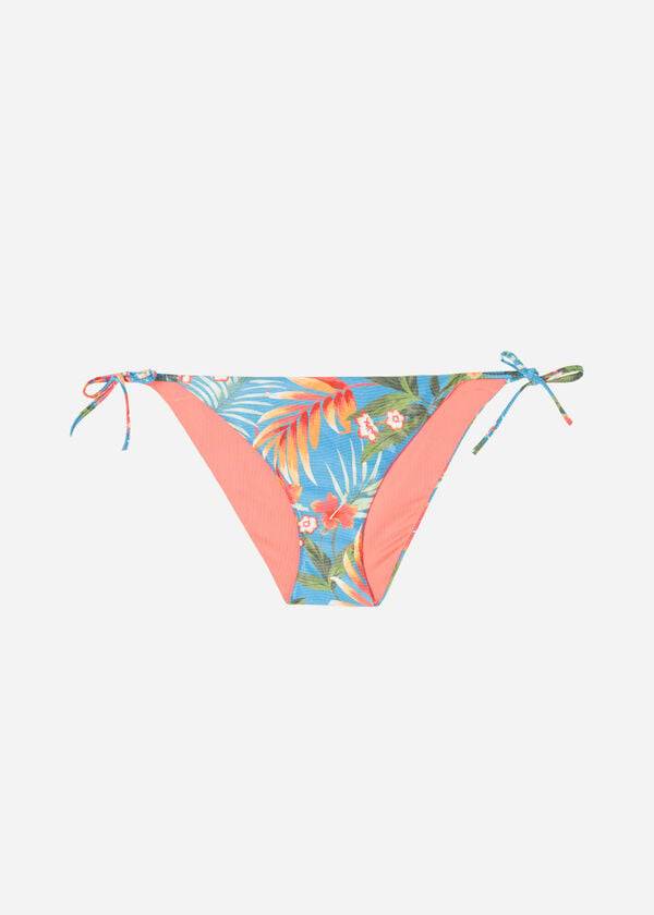 dámské bikinové kalhotky calzedonia string maui v zeleném provedení
