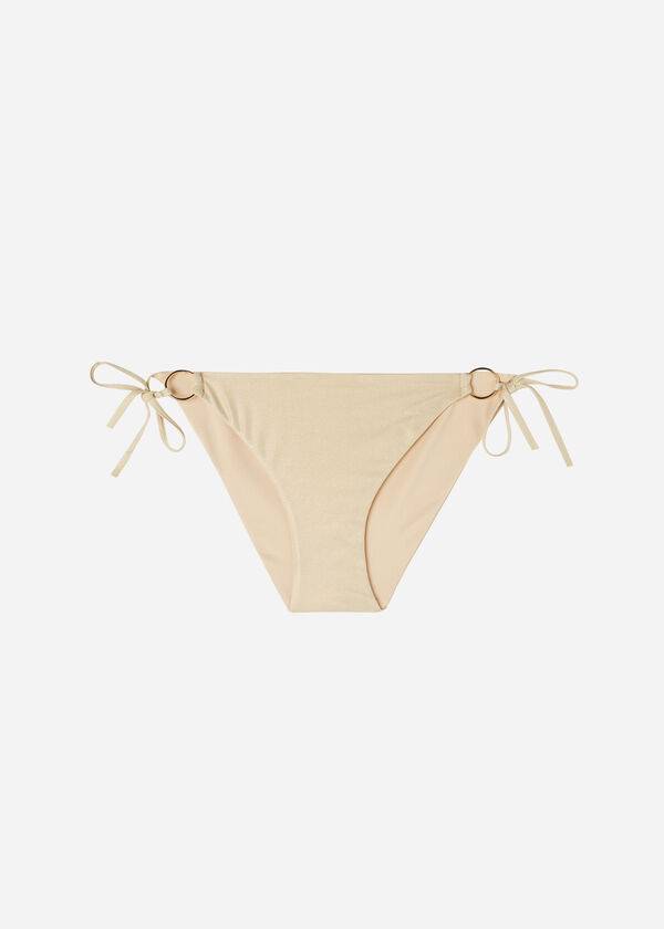 dámské spodní díl bikin calzedonia string tie abu dhabi zlaté barvy
