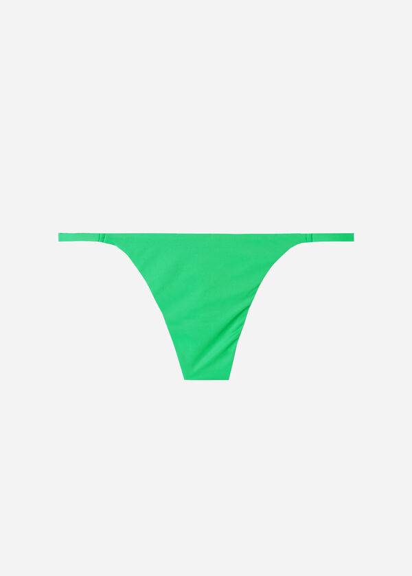 dámské ekologické kalhotky calzedonia thong indonesia - zelené