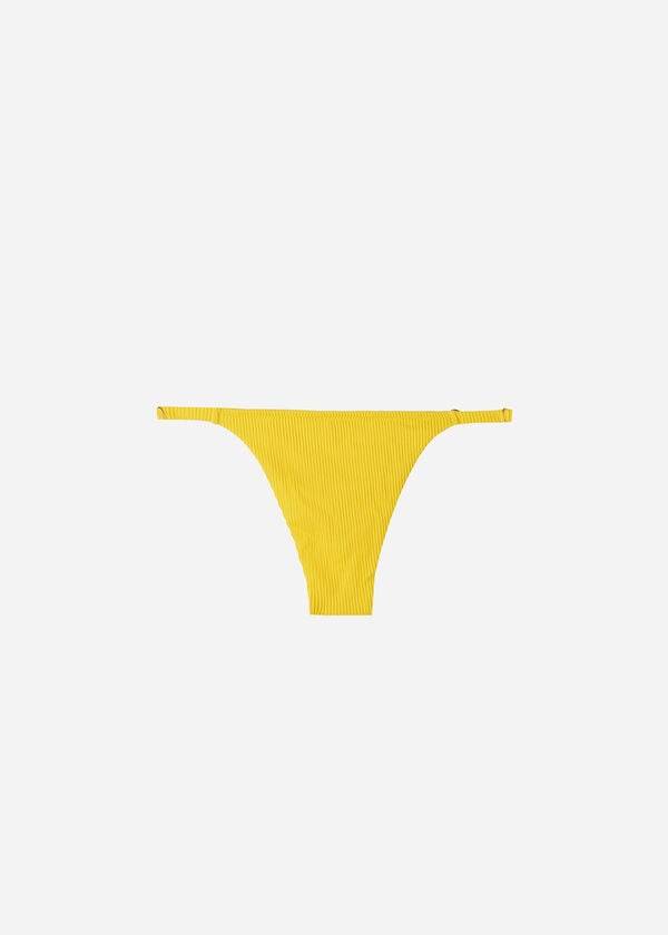 dámské tanga calzedonia new york - žluté