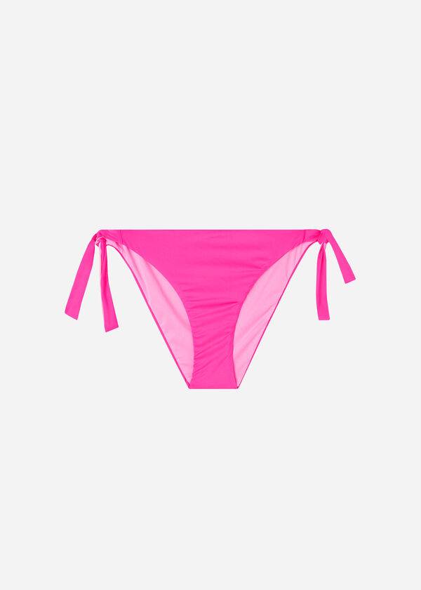 dámské ekologické bikinové kalhotky calzedonia tied indonesia růžové