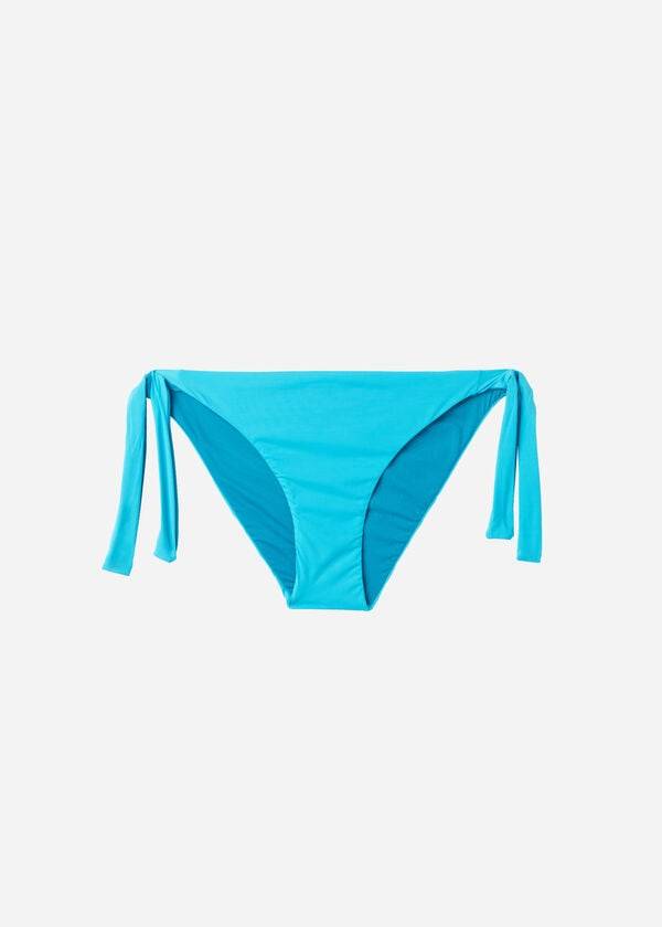 dámské ekologické bikinové kalhotky calzedonia tied indonesia tyrkysové