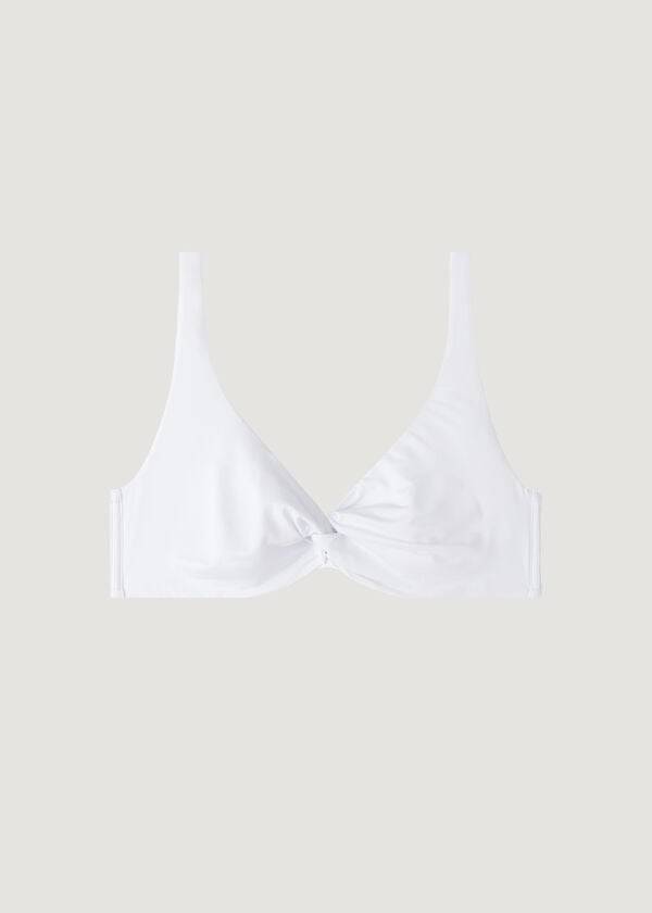 bílé dámské topy bikin calzedonia balconette indonesia eco cobey