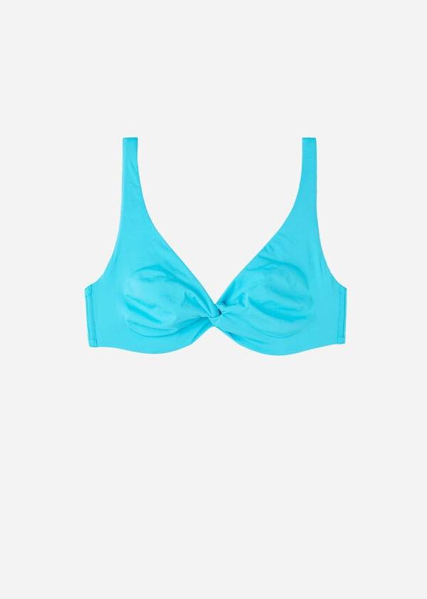 dámské topy bikin calzedonia balconette indonesia eco cobey tyrkysové