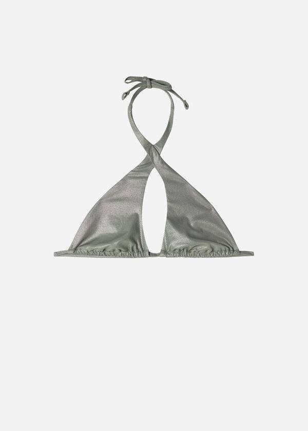 zelené dámské vršky bikin calzedonia bandeau antigua