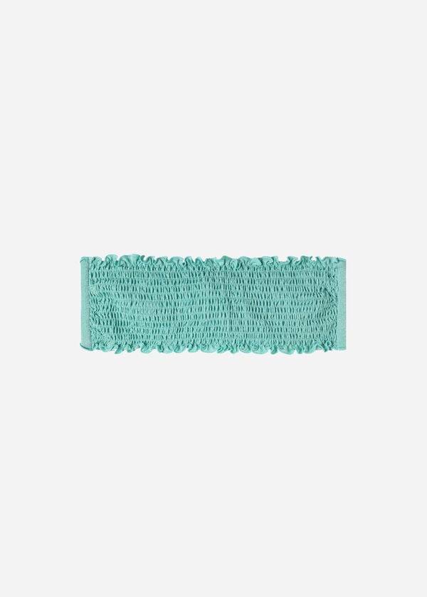 dámské bikiny calzedonia bandeau formentera topy zelené