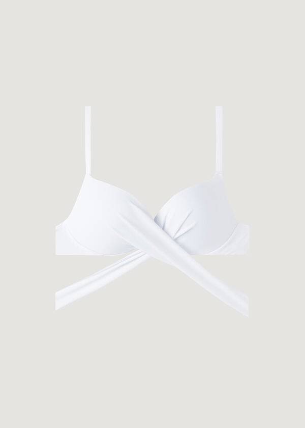 dámské bílé plavky calzedonia graduated padded push up indonesia