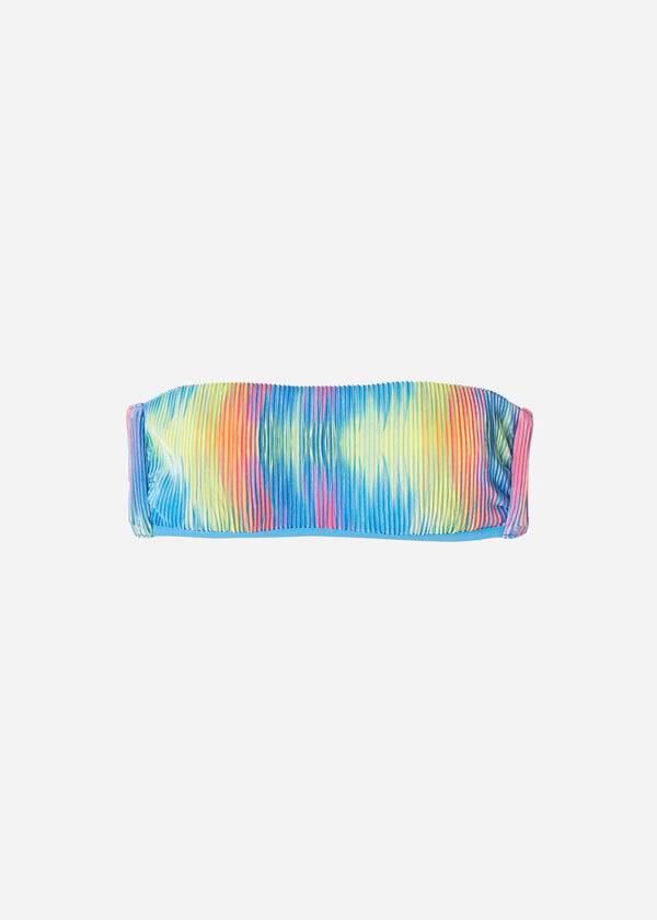 vícebarevné vycpané dámské bikini calzedonia bandeau maiorca