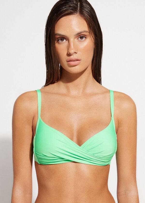 mint calzedonia vycpaný trojúhelník indonesia eco cobey dámské topy bikin