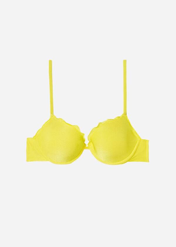 dámské plavky calzedonia push-up formentera žluté