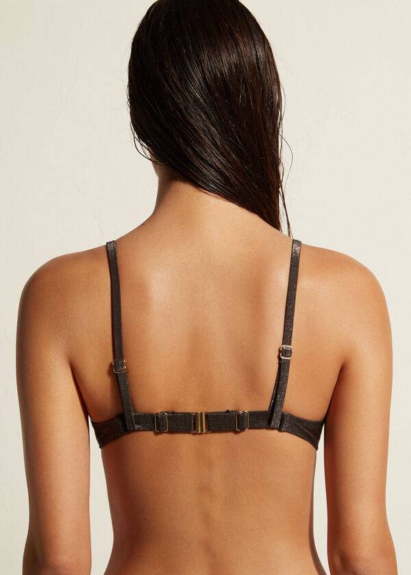 dámské plavky calzedonia push up hollywood černé