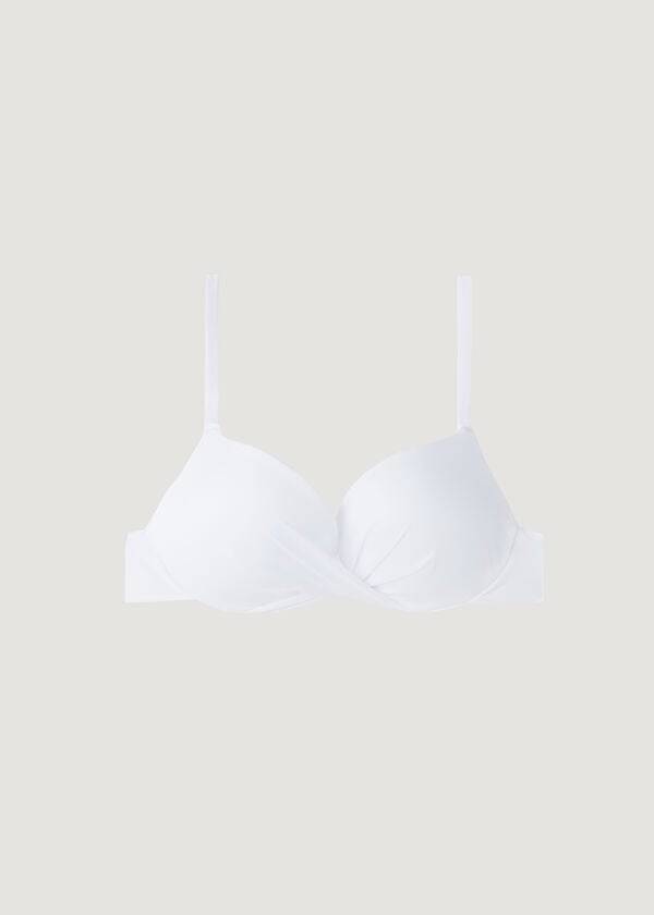 dámské bílé bikinové vršky calzedonia super padded push up indonesia eco cobey