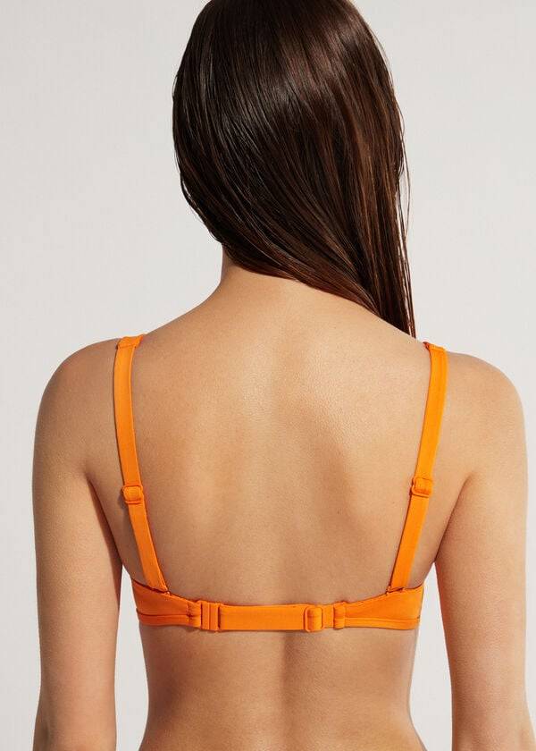 oranžové dámské tílko calzedonia eco bikiny indonésie