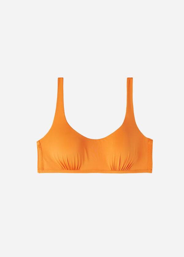 oranžové dámské tílko calzedonia eco bikiny indonésie