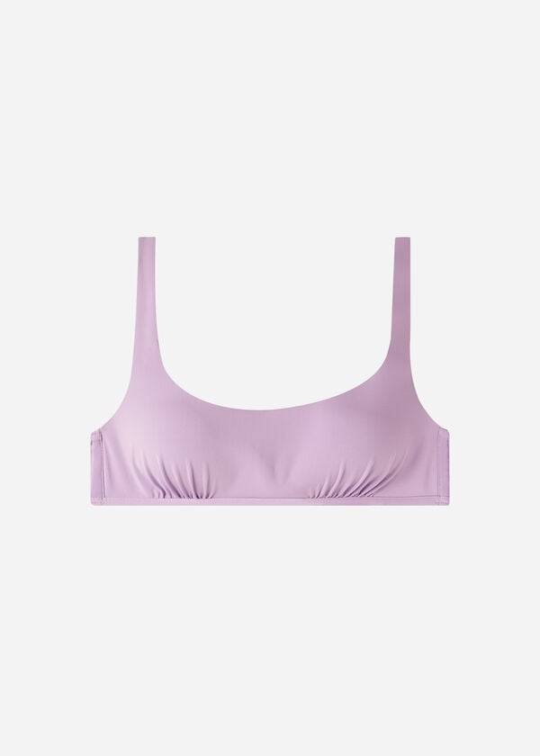 fialové dámské ekologické bikinové vršky calzedonia tank style indonesia