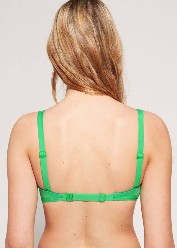 zelené dámské topy bikin calzedonia tank style indonesia eco rosa