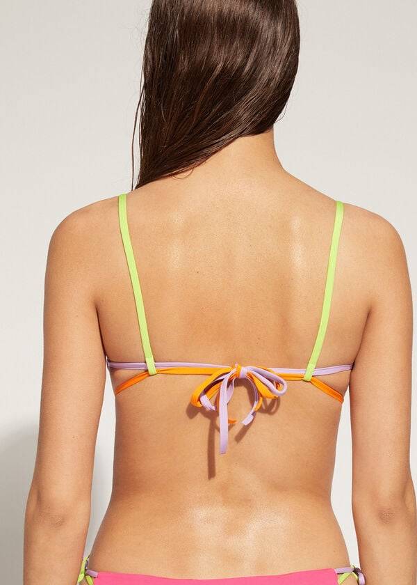 dámské bikinové vršky calzedonia tank tokyo eco růžové
