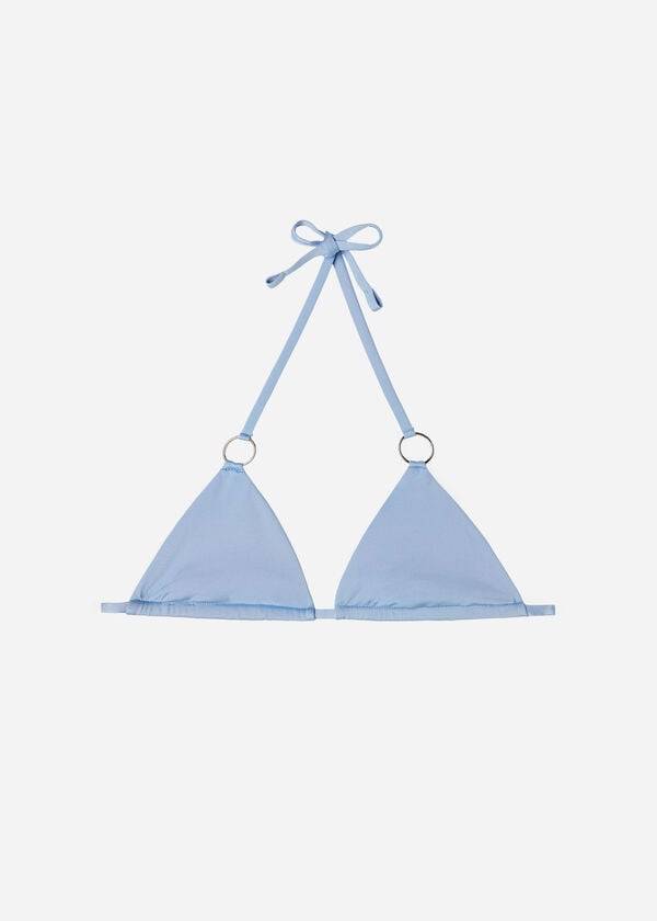 dámské bikinové vršky calzedonia triangle string abu dhabi modré