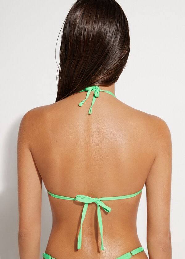 mint calzedonia triangle string indonesia eco rosa dámské topy bikin