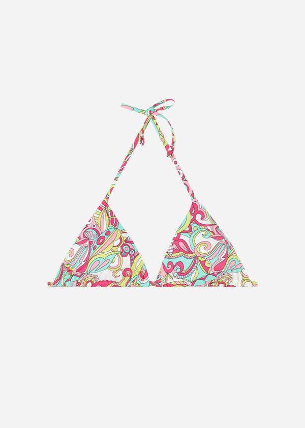 dámské bikinové vršky calzedonia triangle string londra červené