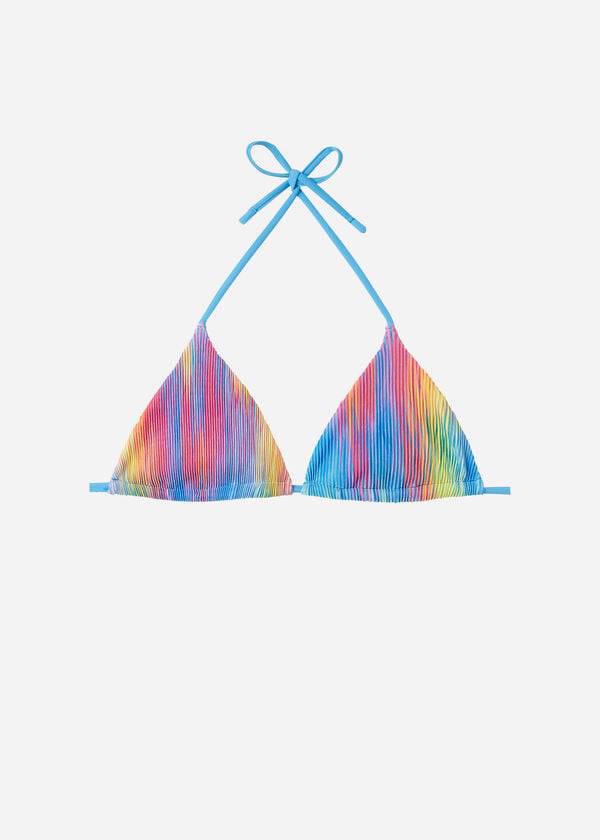 dámské výplety calzedonia triangle triangle maiorca bikini tops multicolor