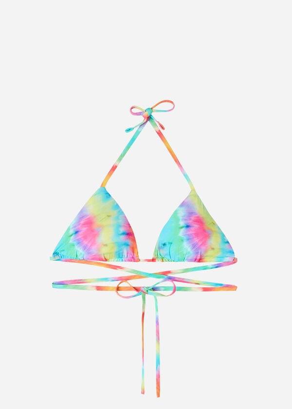dámské bikinové vršky calzedonia triangle string orlando vícebarevné