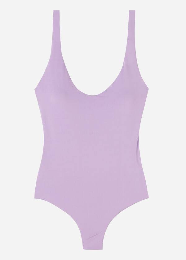 fialové dámské eko plavky calzedonia one piece indonesia
